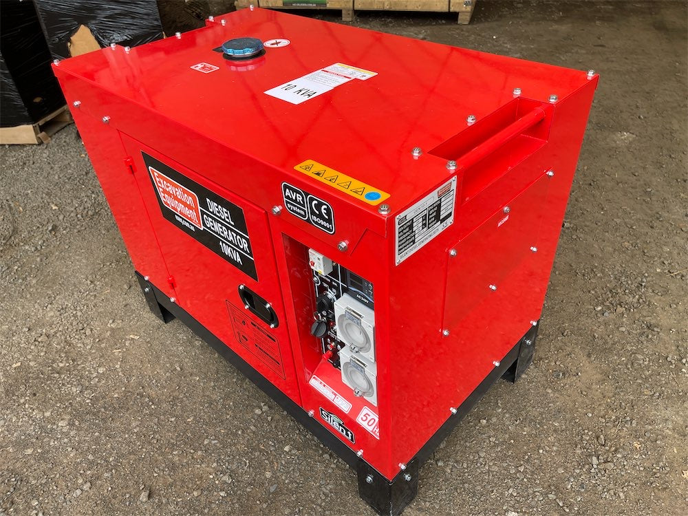10kva Silenced Diesel Generator with ATS