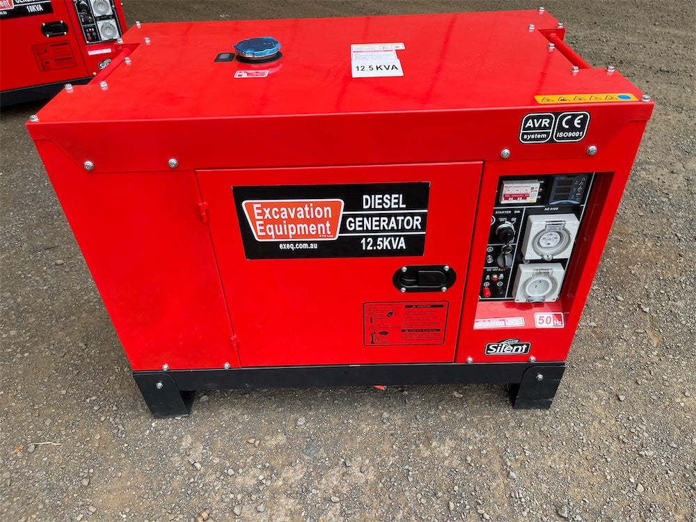12.5kva Silenced Diesel Generator with ATS