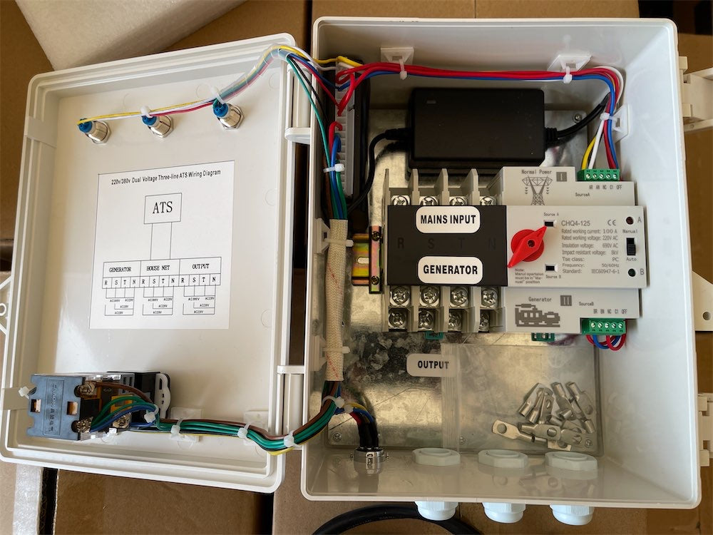 12.5kva Silenced Diesel Generator with ATS