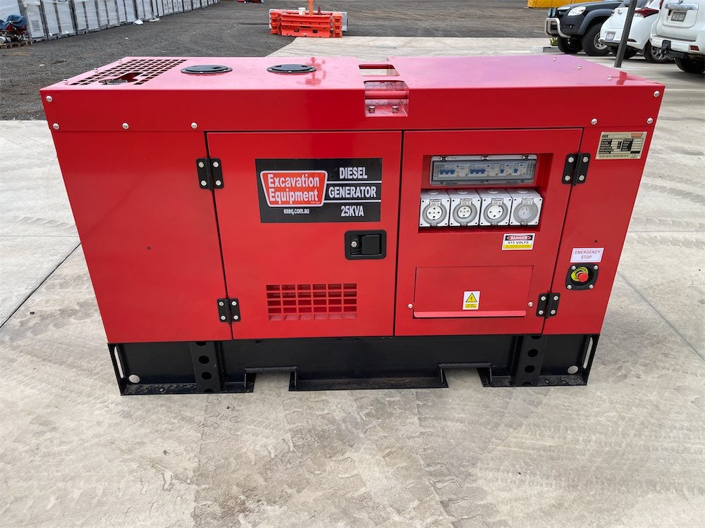 25kva Silenced Diesel Generator