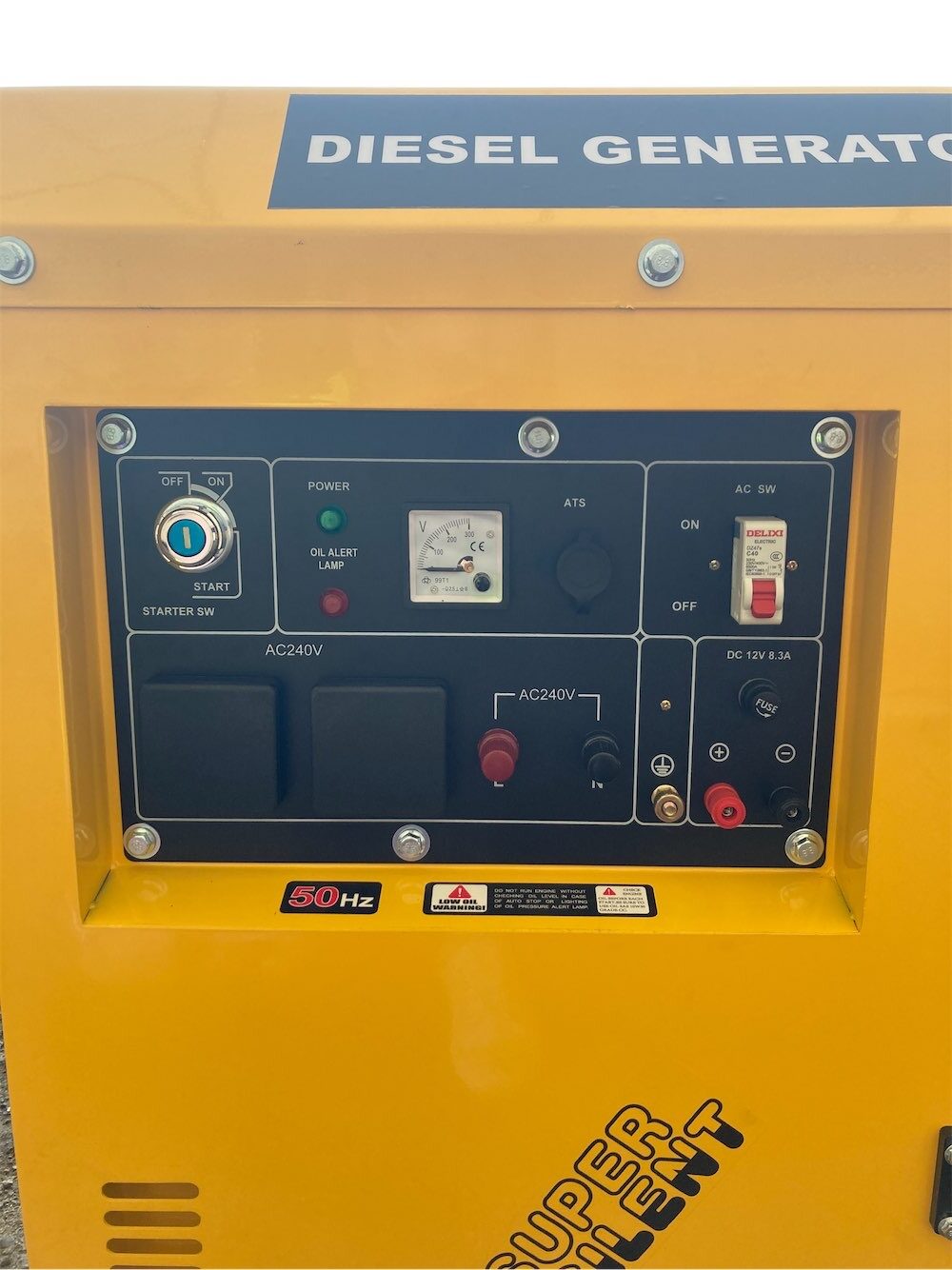 8kw Portable Generator Silenced